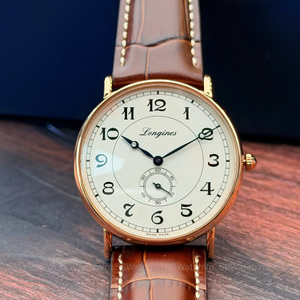 Longines Présence Heritage L4.785.8.73.2 – Vàng Hồng 18K, Small Seconds, Automatic 38.5mm
