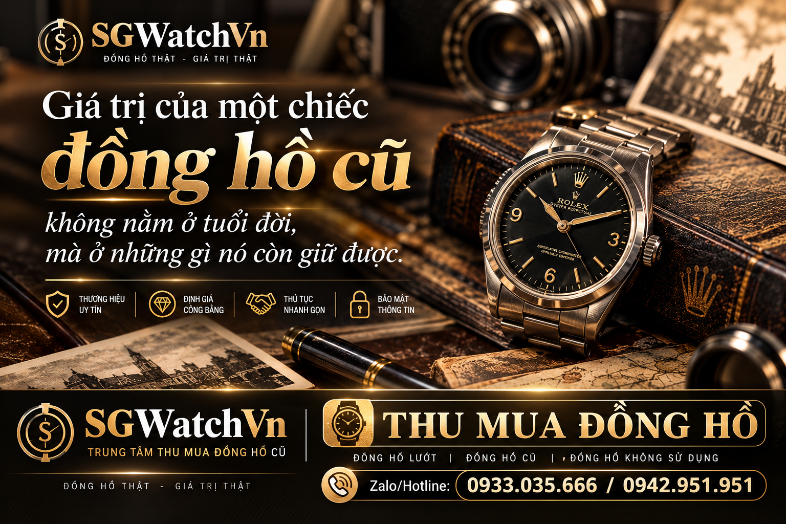 Giá Trị Của Một Chiếc Đồng Hồ Cũ Nằm Ở Đâu? 4 Tầng Giá Trị Cần Biết