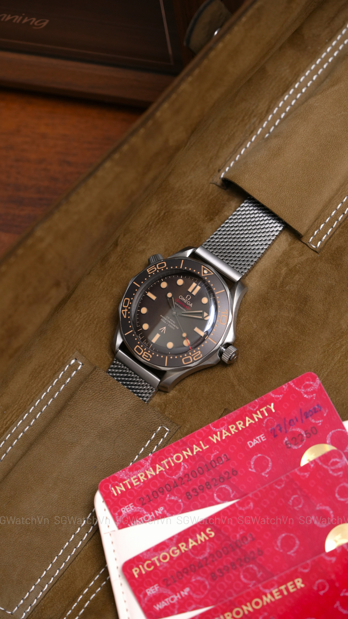 Omega Seamaster Diver 300M 007 Edition 210.90.42.20.01.001 – Titanium 42mm, No Time To Die